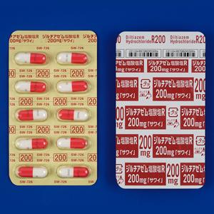 Diltiazem盐酸地尔硫卓R胶囊200mg「沢井」:100片