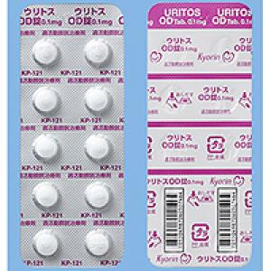 Uritos 咪达那新OD片0.1mg:100片