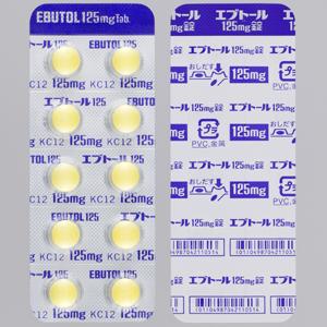 Ebutol盐酸乙胺丁醇片250mg:100片