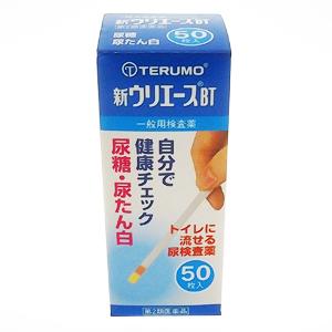 Terumo新尿糖尿蛋白家庭用检测试纸:50枚【2類】
