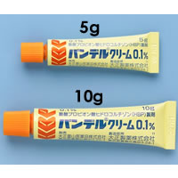 Pandel氢化可的松丙酸盐丁酸盐 乳膏0.1%:5g×10支