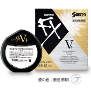 参天制药 SenteFX V+缓解眼疲劳眼药水:12ml【2類】
