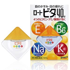 乐敦 维他40α眼药水:12ml【3類】