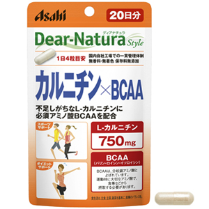 朝日Asahi Dear-Nature左旋肉碱+BCAA:80粒(20日分)