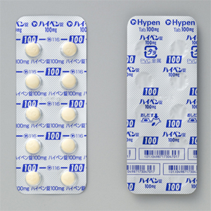 Hypen依托度酸片100mg:100片【劇】