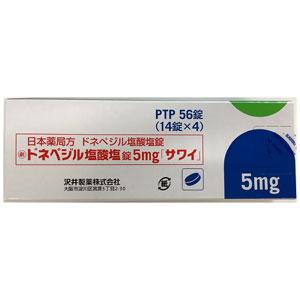 Donepezil盐酸多奈哌齐片5mg「沢井」:56片