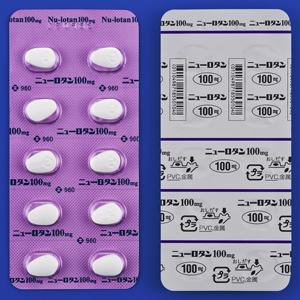 Nu-lotan罗莎坦钾片100mg:100粒
