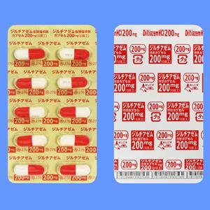 Diltiazem盐酸地尔硫卓缓释胶囊200mg「日医工」:100片