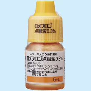 Lomeflon洛美沙星滴眼液0.3%:5mL